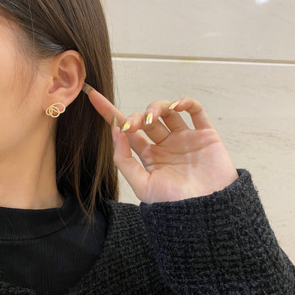 [Raffine]Exquisite Butterfly Shape Earrings
