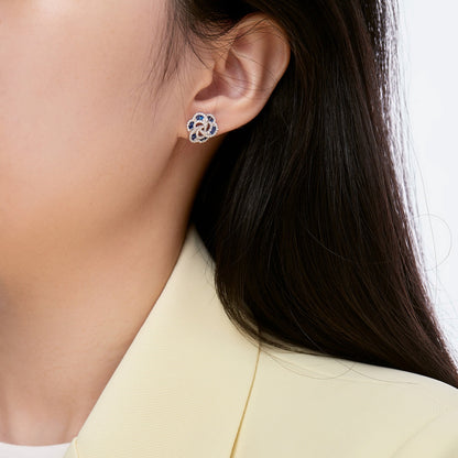 [Raffine]Exquisite Flower Shape Daily Earrings