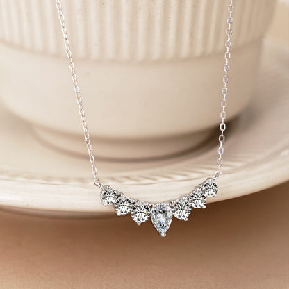 [Raffine]Dainty Colorful Heart Necklace