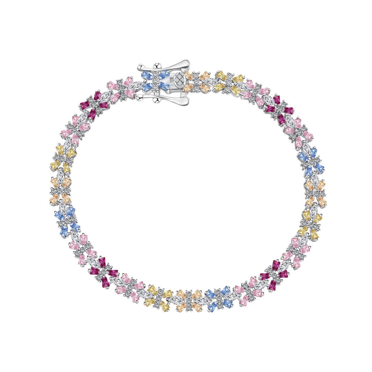 [Raffine] Pulsera de fiesta única con forma de mariposa colorida