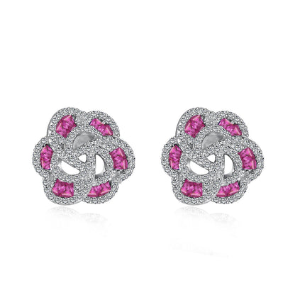 [Raffine]Exquisite Flower Shape Daily Earrings
