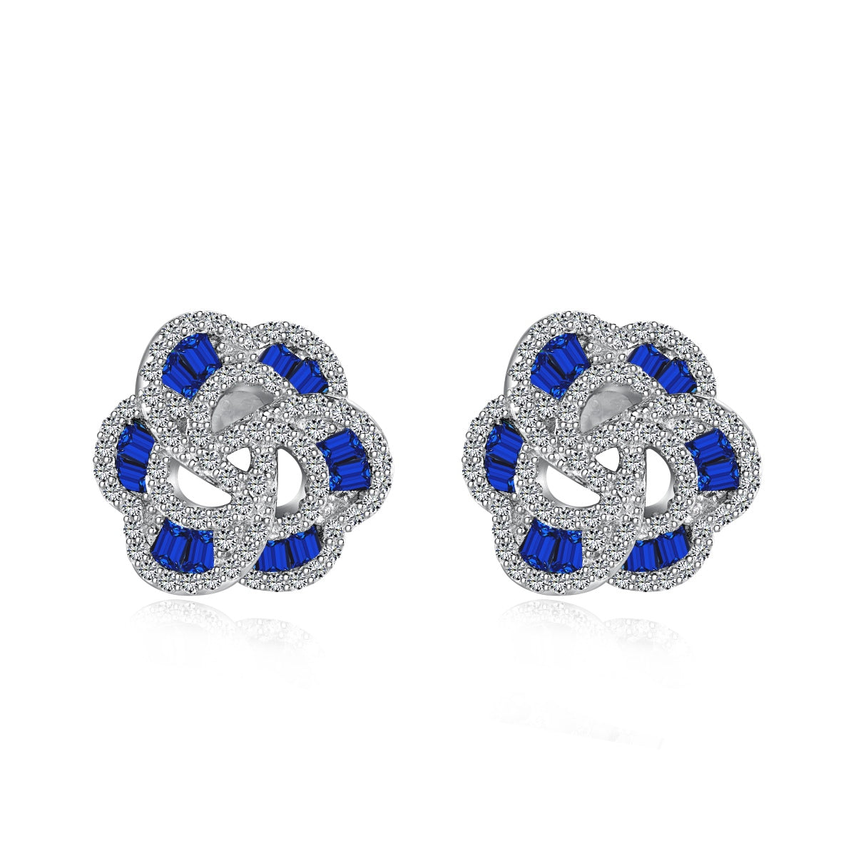 [Raffine]Exquisite Flower Shape Daily Earrings