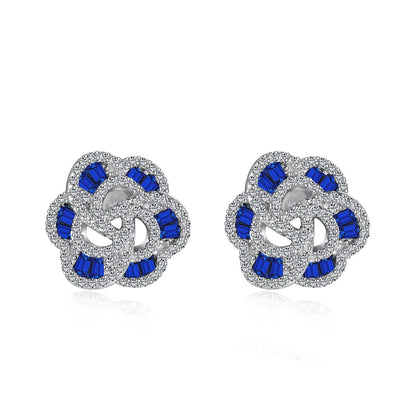 [Raffine]Exquisite Flower Shape Daily Earrings