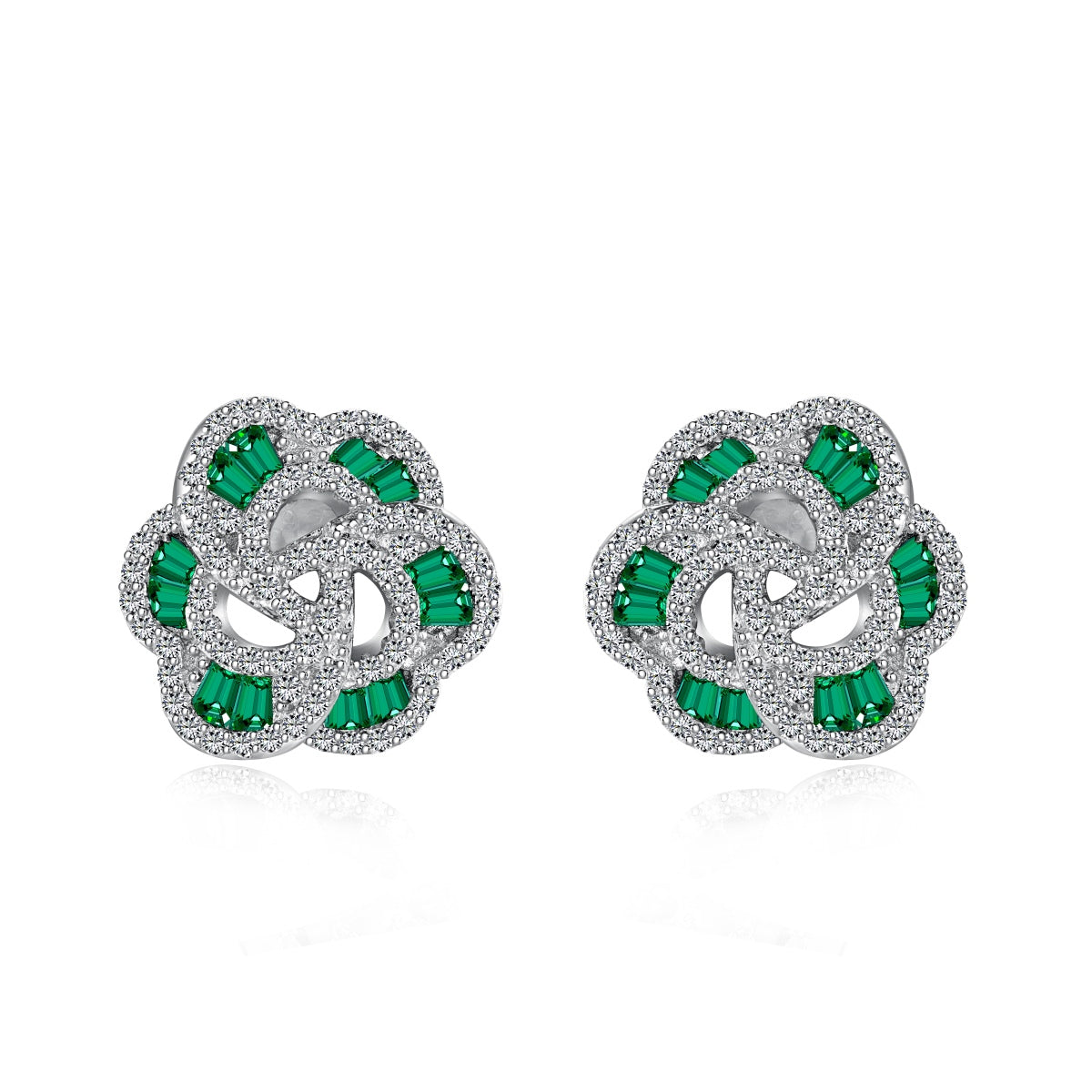 [Raffine]Exquisite Flower Shape Daily Earrings