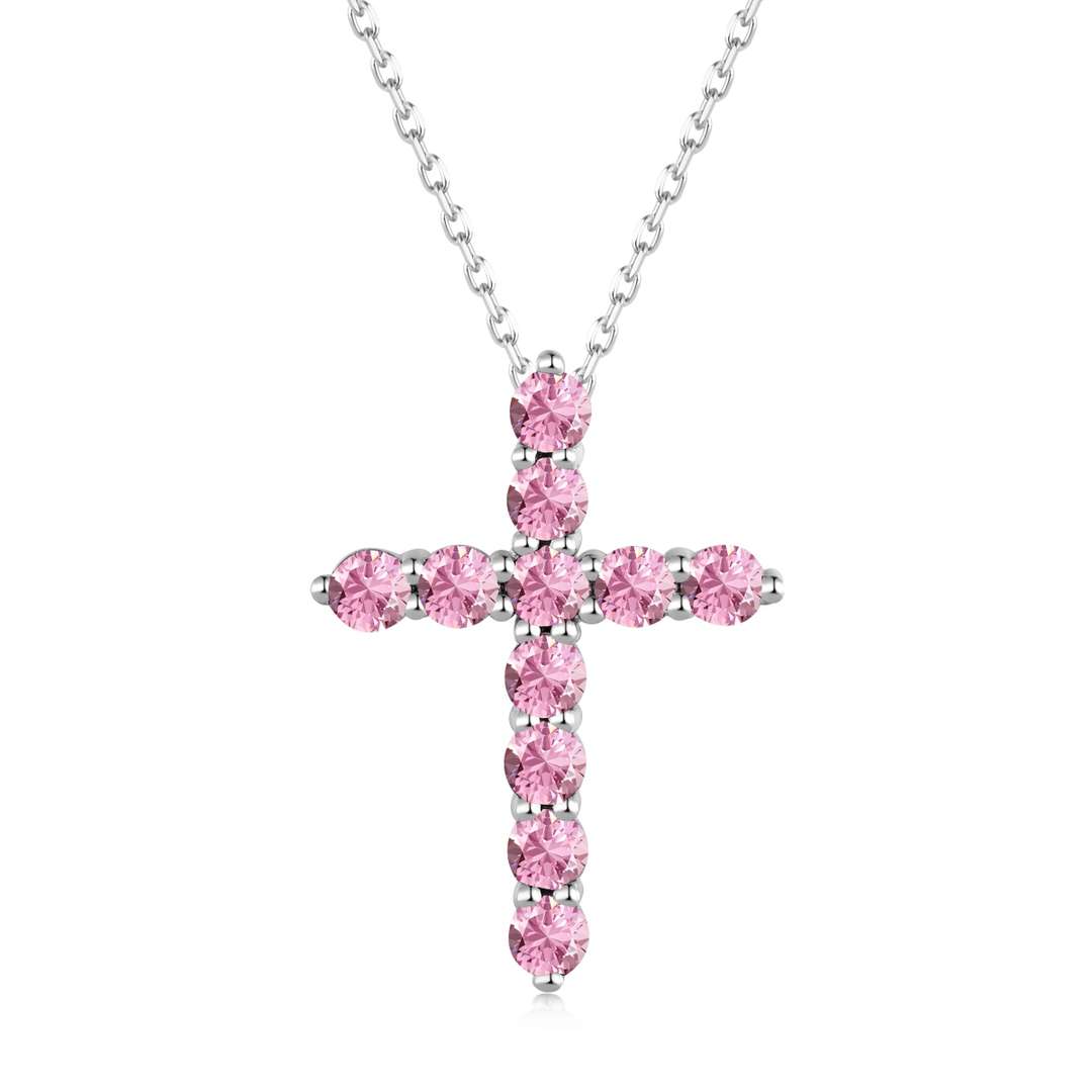 [Raffine]Unique Cross Shape Necklace