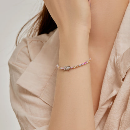 [Raffine] Delicada pulsera romántica con forma de corazón para enamorados