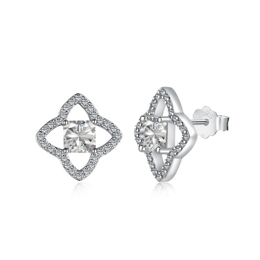[Raffine]Elegant Star Shape Princess Cut Daily Earrings