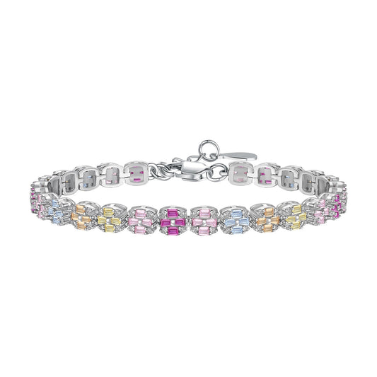 [Raffine] Delicada pulsera diaria de corte esmeralda colorido