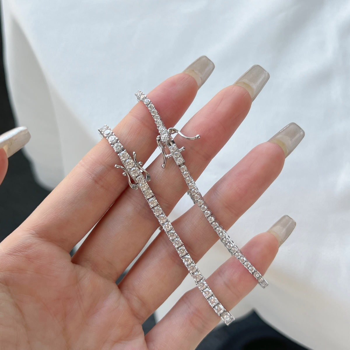 [Raffine] Pulsera diaria deslumbrante y exquisita con corte redondo