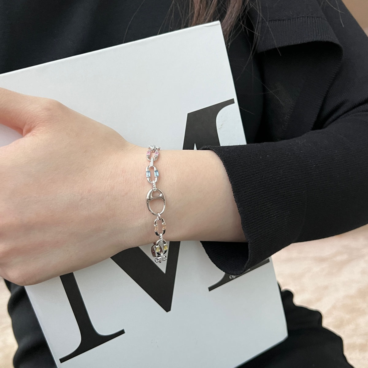 [Raffine] Pulsera diaria colorida y deslumbrante
