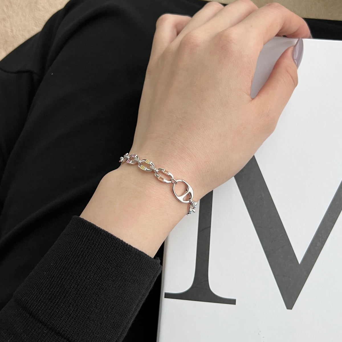 [Raffine] Pulsera diaria colorida y deslumbrante
