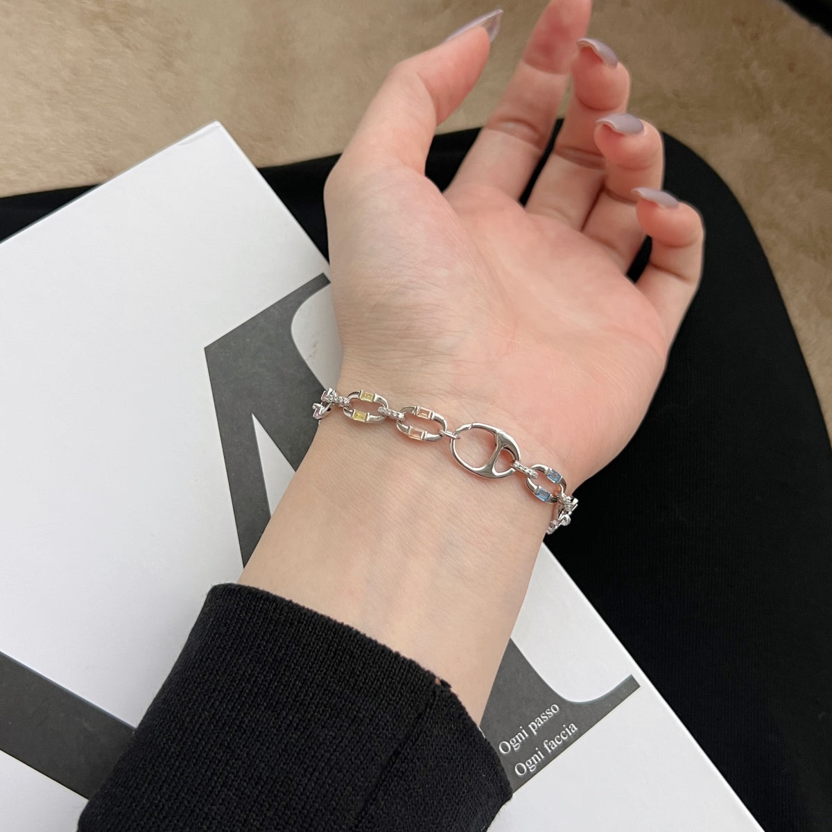 [Raffine] Pulsera diaria colorida y deslumbrante