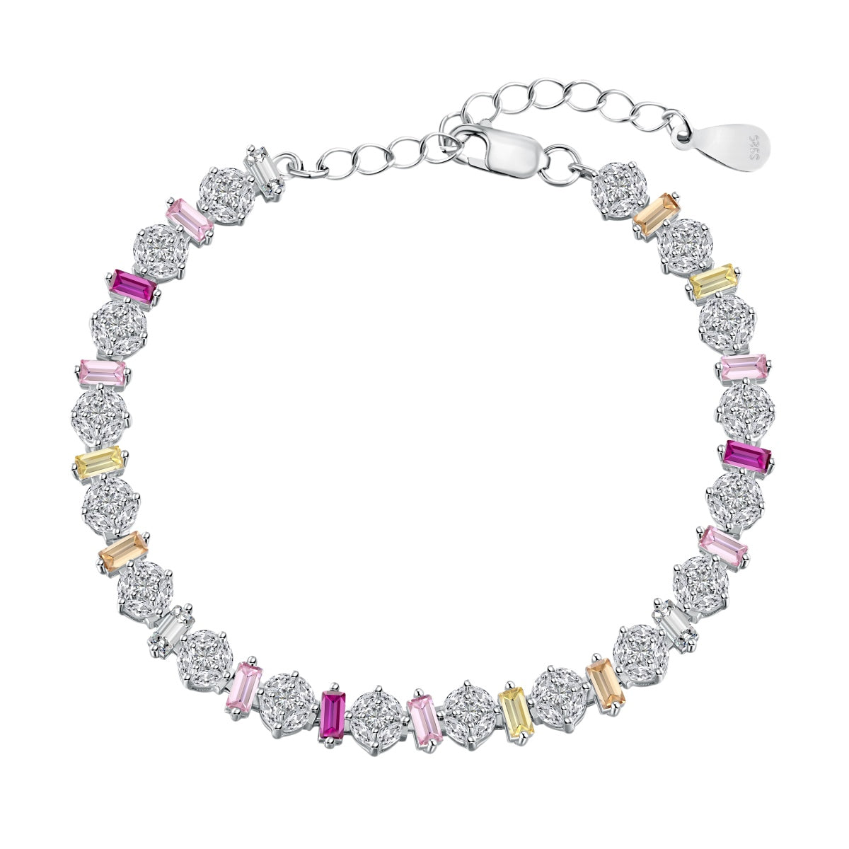 [Raffine] Pulsera redonda colorida y radiante para uso diario