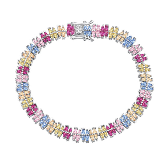 [Raffine] Pulsera de fiesta brillante y exquisita con múltiples cortes