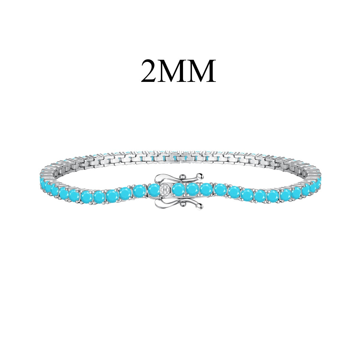 [Raffine] Pulsera diaria deslumbrante y exquisita con corte redondo