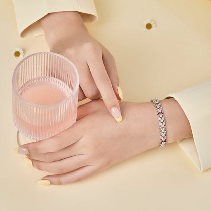 [Raffine] Pulsera diaria con delicada y exquisita forma de flor