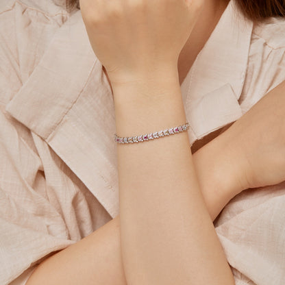 [Raffine] Pulsera delicada y colorida con múltiples cortes para uso diario