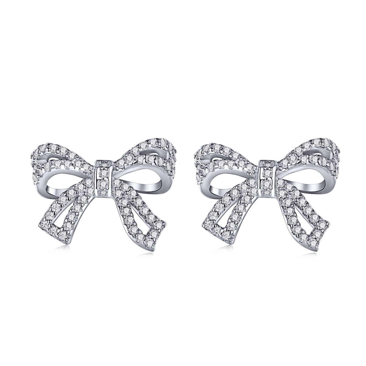 [Raffine]Dainty Bow Shape Earrings