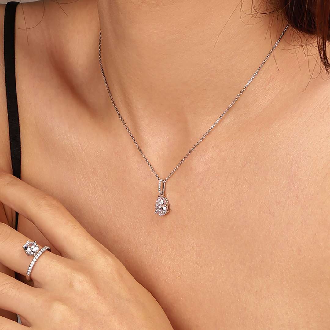 [Raffine] Collier tendance en forme de goutte d'eau délicate