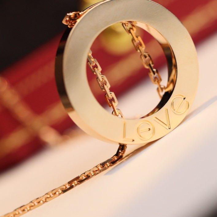 [Raffine]LOVE NECKLACE ADJUSTABLE ROSE GOLD