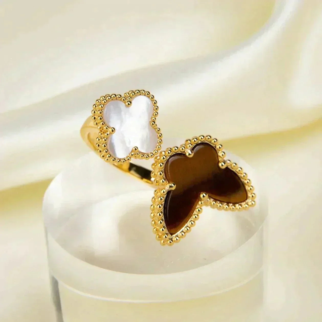 [Raffine]LUCKY BETWEEN THE FINGER RING