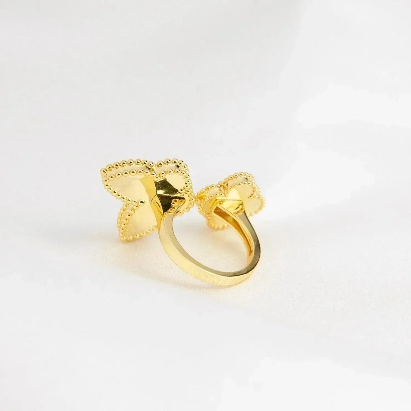 [Raffine]LUCKY BETWEEN THE FINGER RING