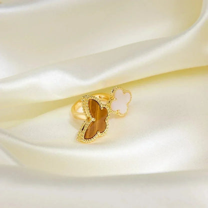 [Raffine]LUCKY BETWEEN THE FINGER RING