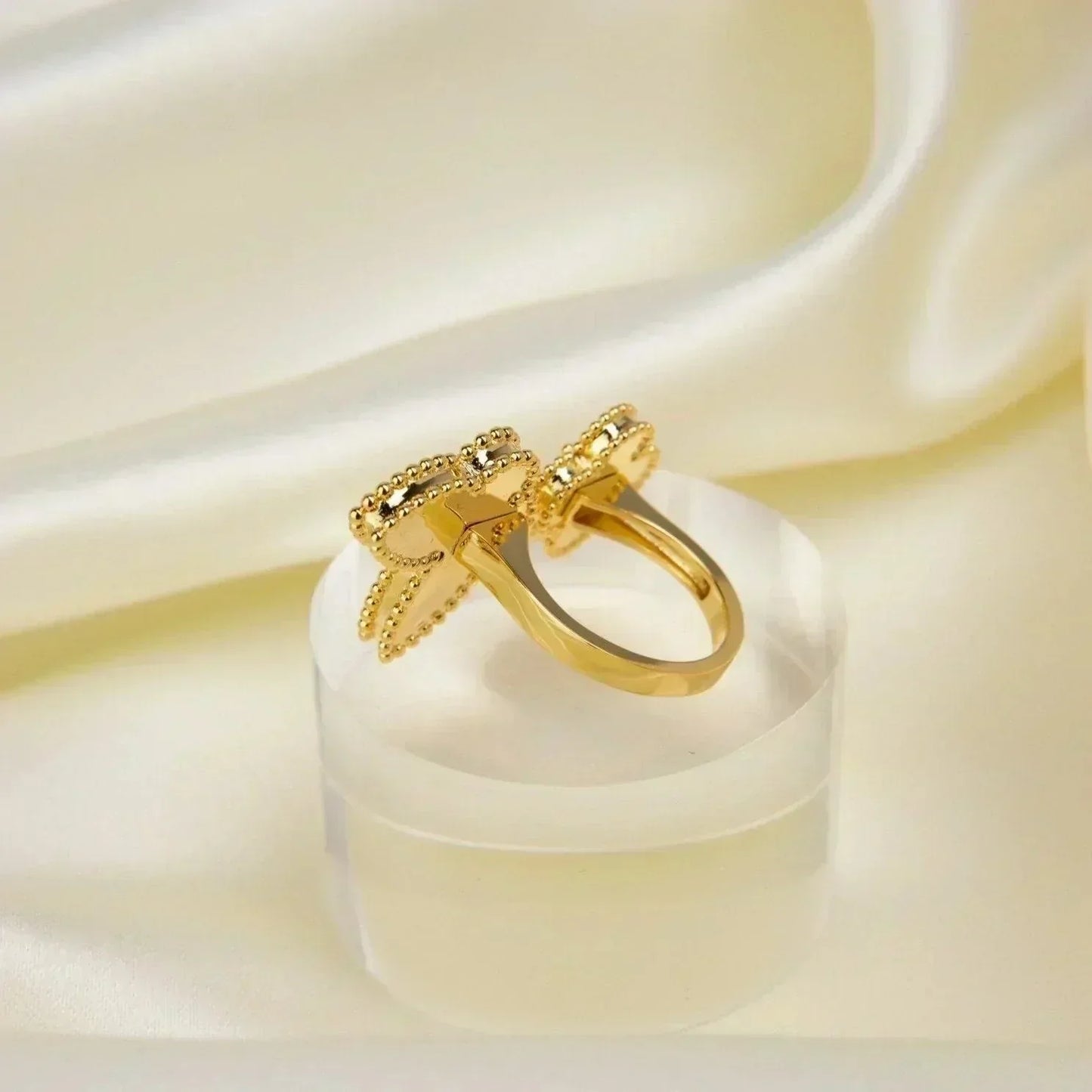 [Raffine]LUCKY BETWEEN THE FINGER RING