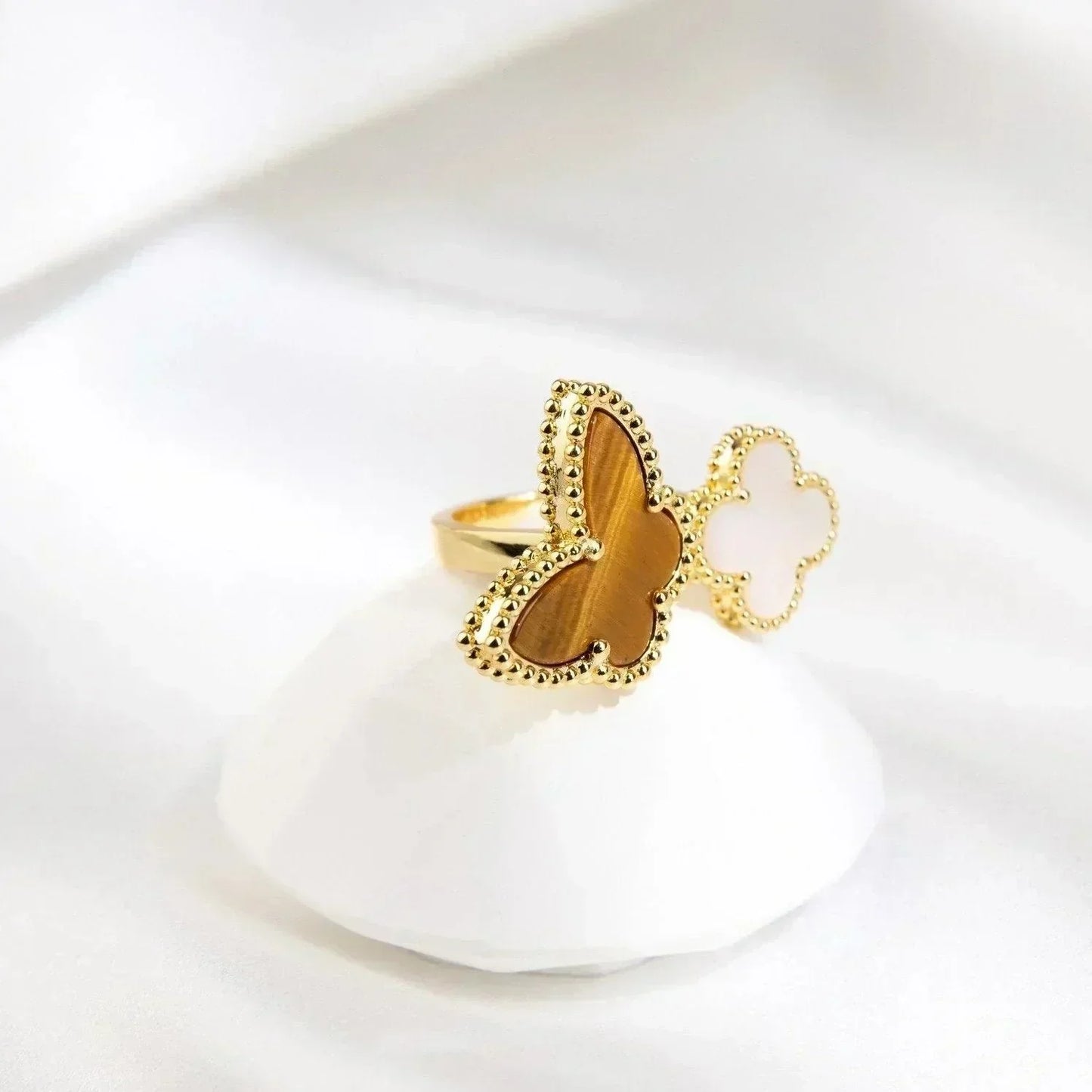 [Raffine]LUCKY BETWEEN THE FINGER RING