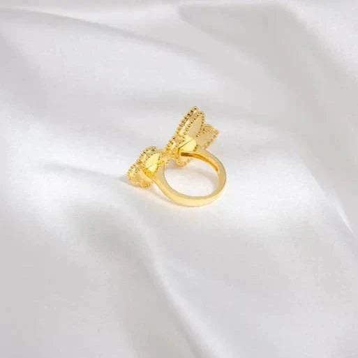 [Raffine]LUCKY BETWEEN THE FINGER RING