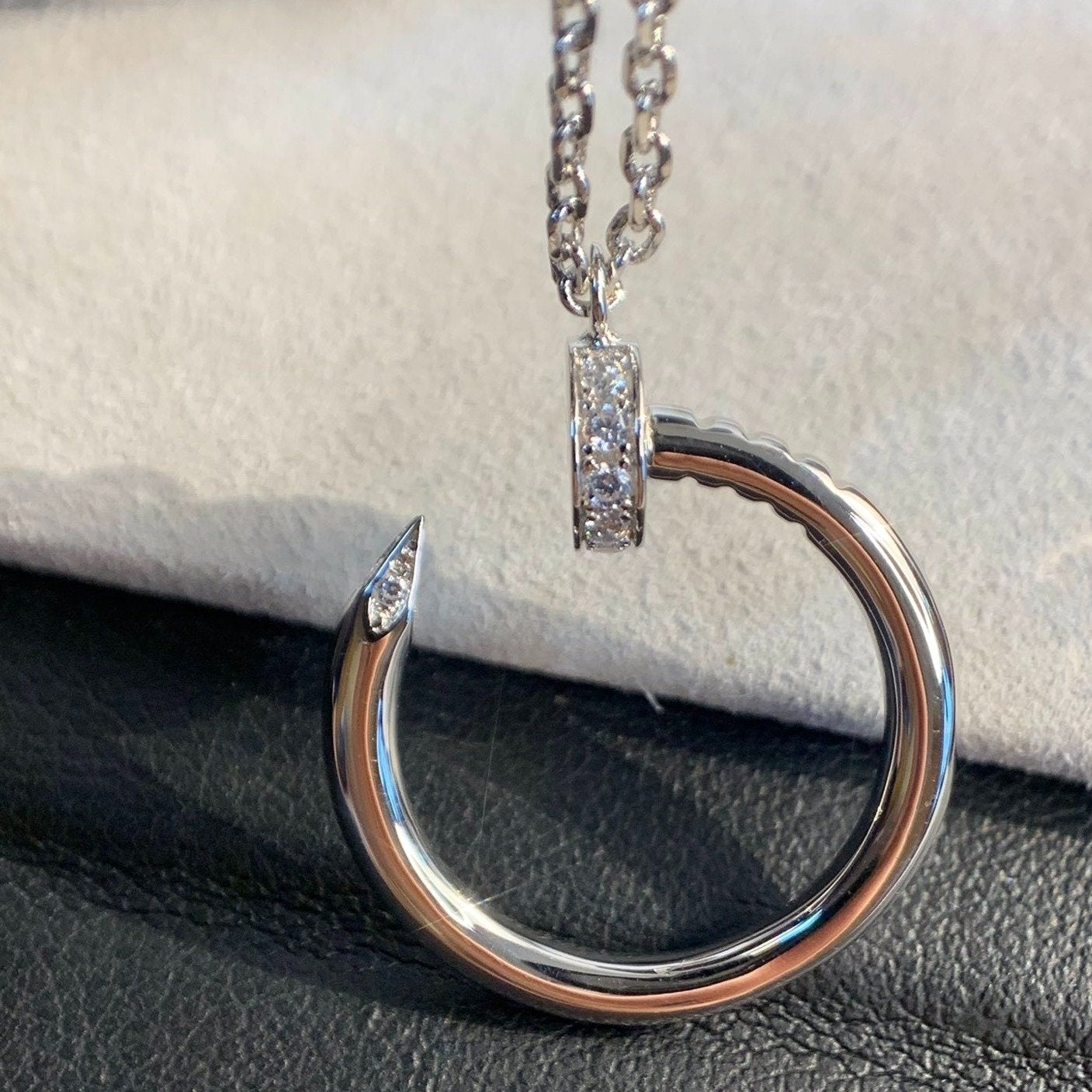 [Raffine]JUSTE NECKLACE SILVER