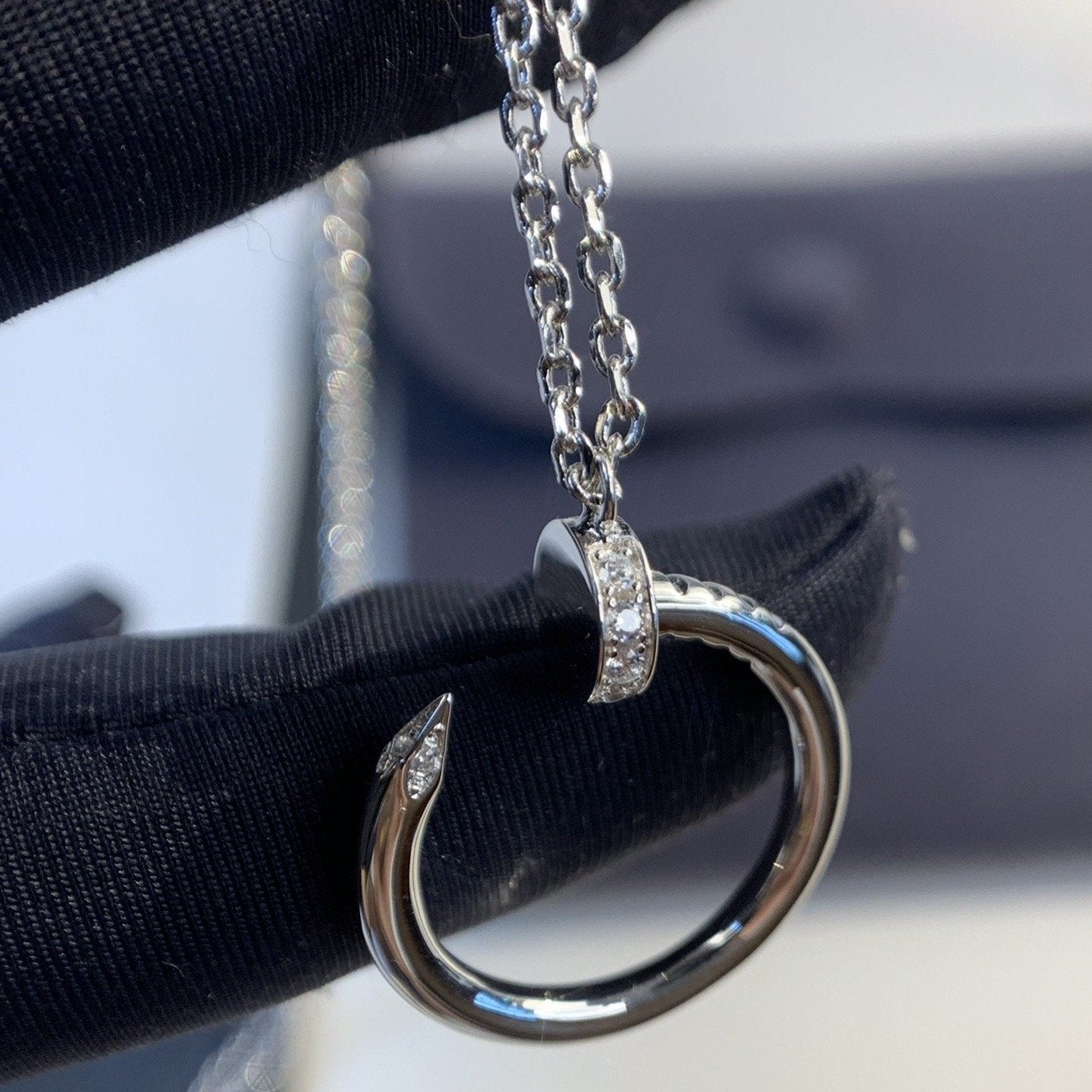 [Raffine]JUSTE NECKLACE SILVER
