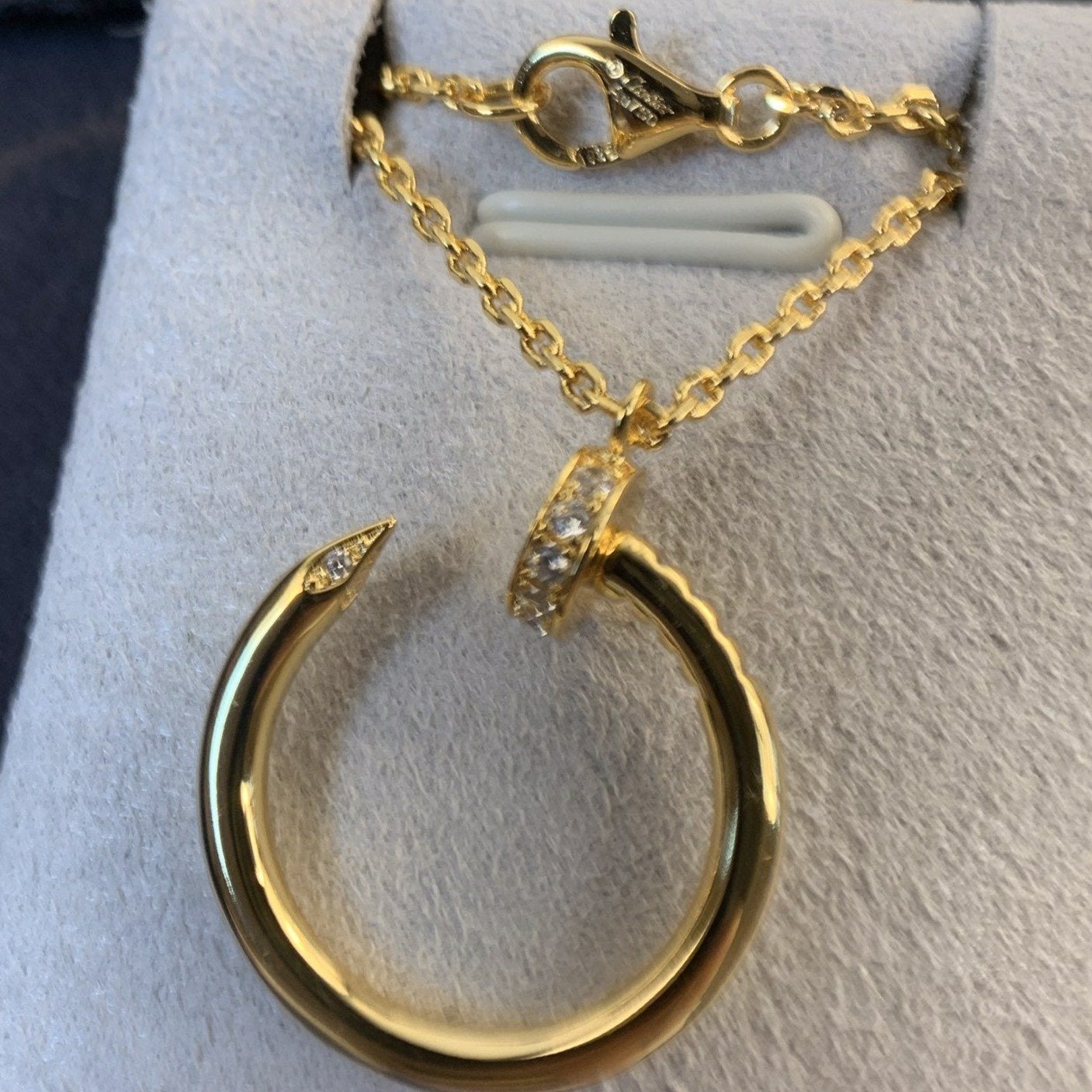[Raffine]COLLAR JUSTE ORO 