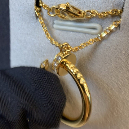 [Raffine]COLLAR JUSTE ORO 