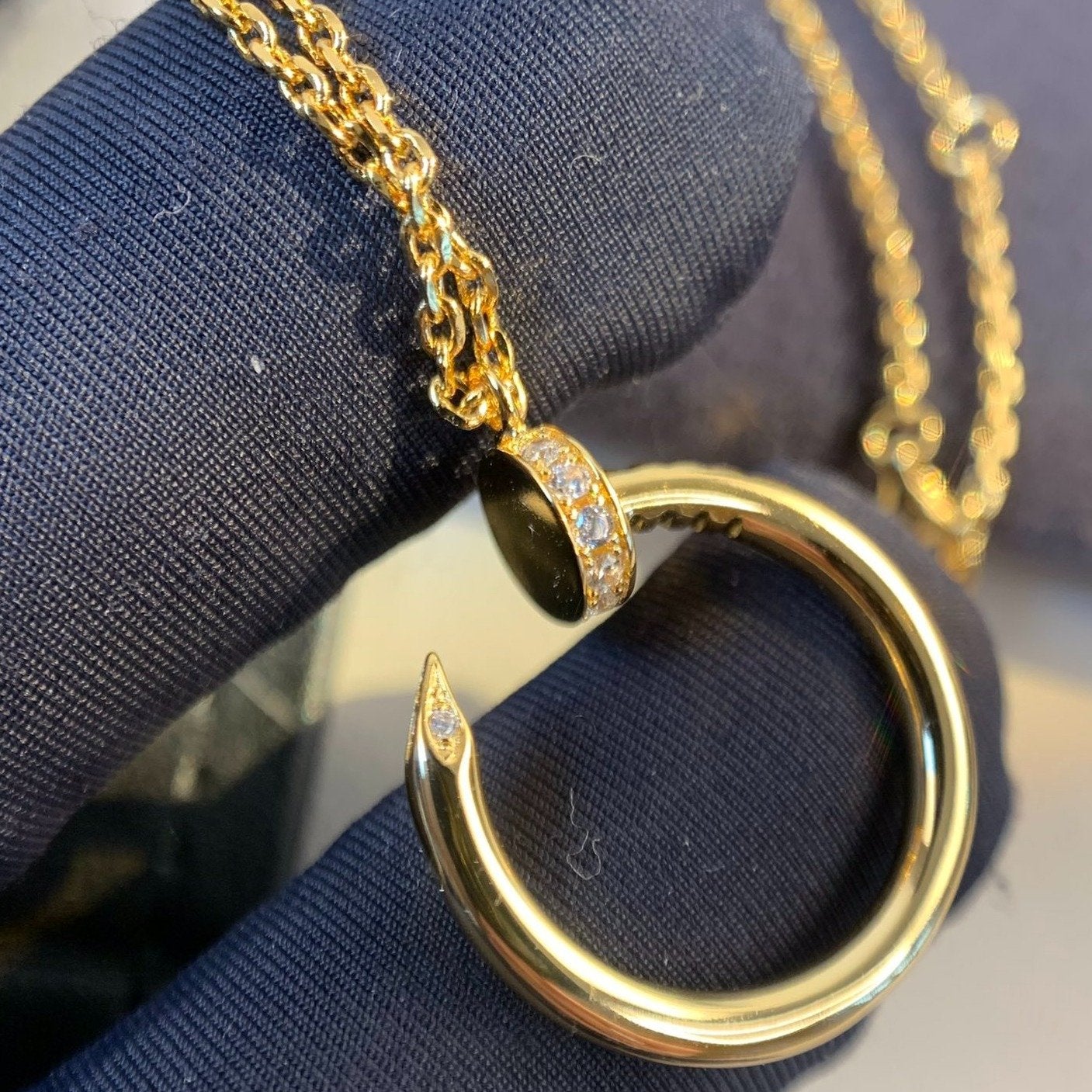 [Raffine]COLLAR JUSTE ORO 
