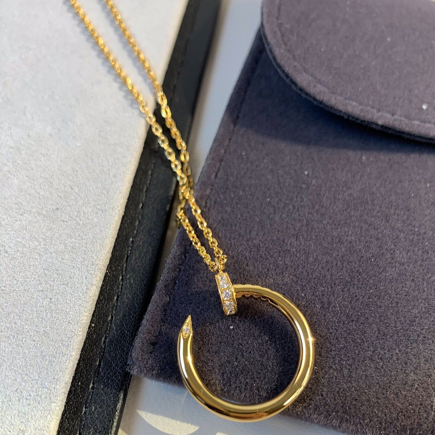[Raffine]COLLAR JUSTE ORO 