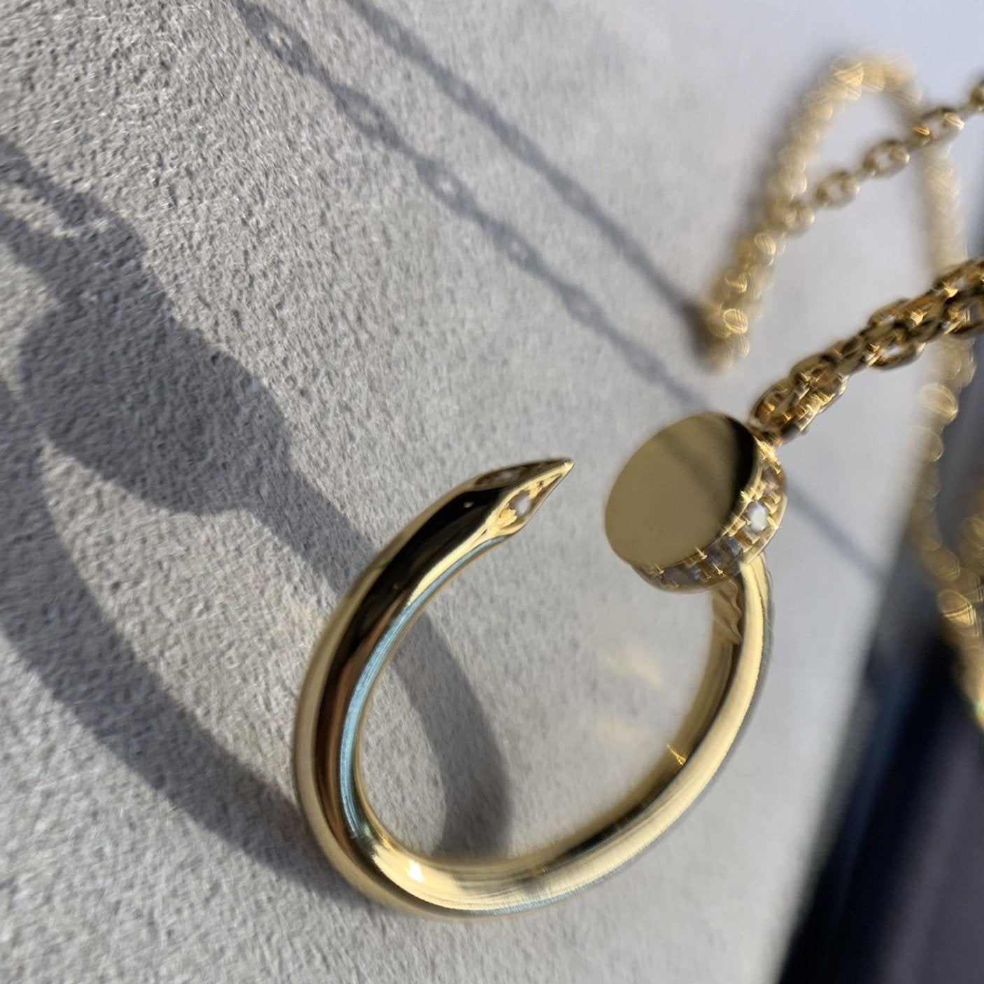 [Raffine]COLLAR JUSTE ORO 