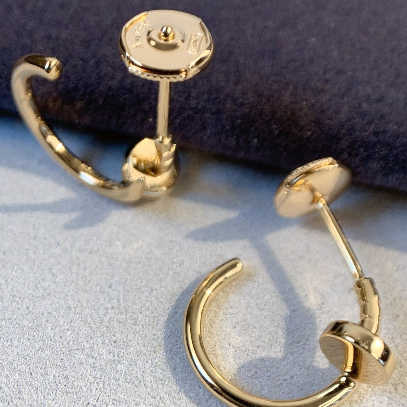 [Raffine]JUSTE EARRINGS PINK GOLD