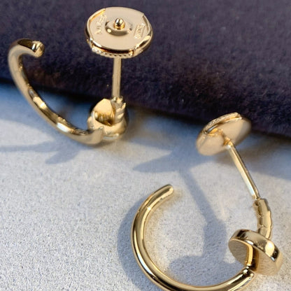 [Raffine]JUSTE EARRINGS PINK GOLD