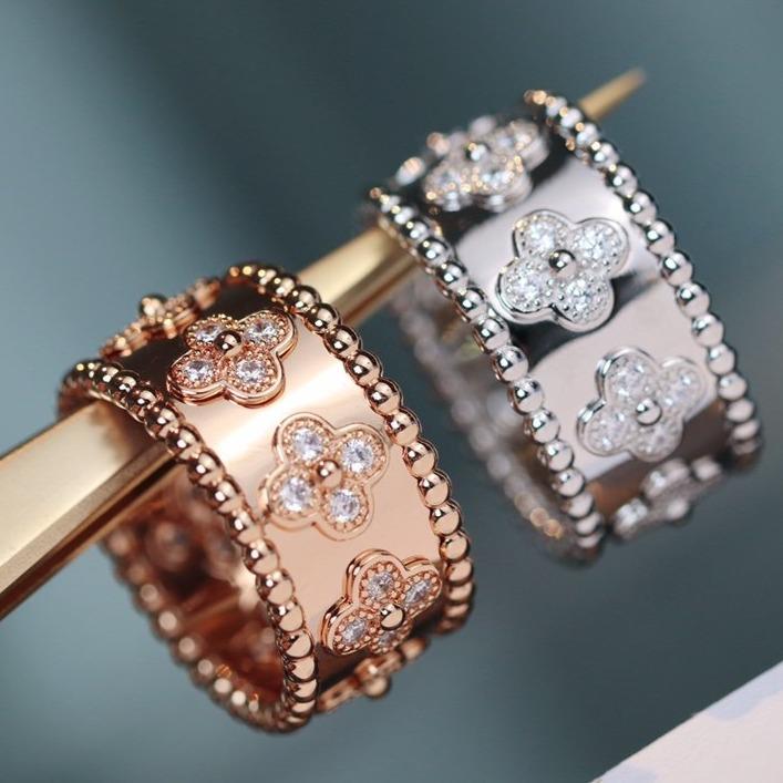 [Raffine]CLOVER KALEIDOSCOPE RING 10MM