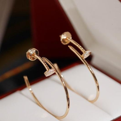 [Raffine]JUSTE EARRINGS DIAMONDS 1.8MM