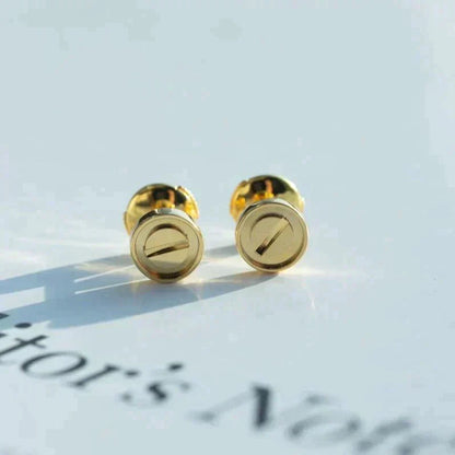 [Raffine]LOVE EARRINGS GOLD 10MM