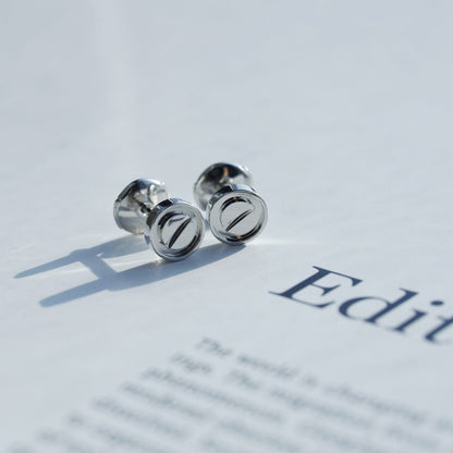 [Raffine]LOVE EARRINGS SILVER 10MM