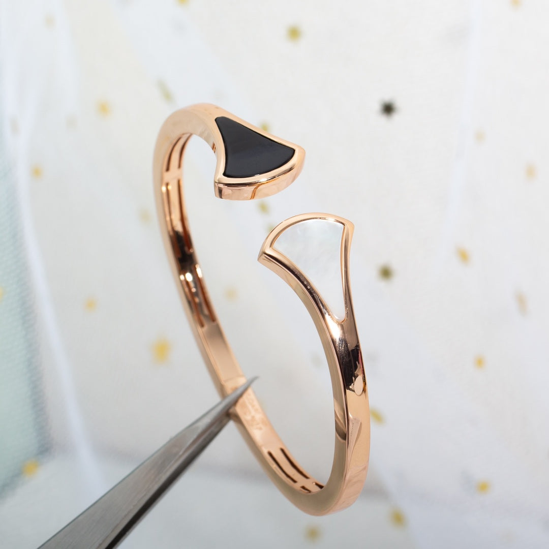 [Raffine]DREAM BRACELET OPEN PINK GOLD MOP