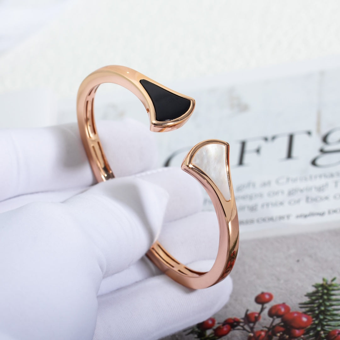 [Raffine]DREAM BRACELET OPEN PINK GOLD MOP