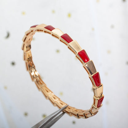 [Raffine]SERPENTI BRACELET PINK GOLD RUBELLITE