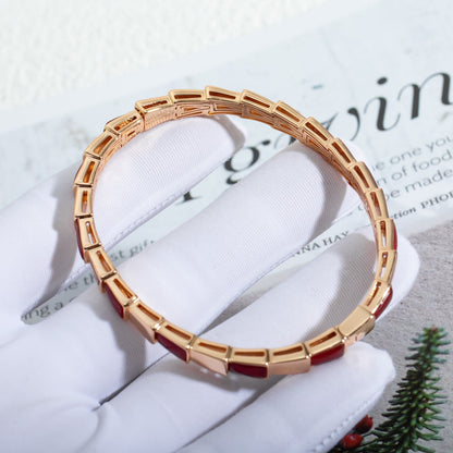 [Raffine]SERPENTI BRACELET PINK GOLD RUBELLITE