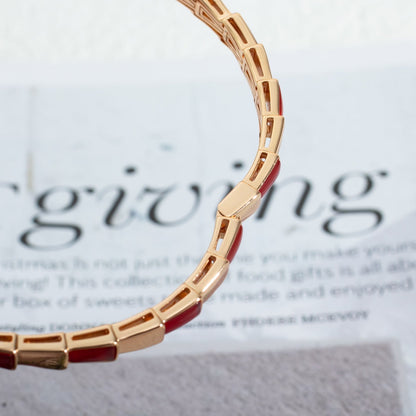 [Raffine]SERPENTI BRACELET PINK GOLD RUBELLITE