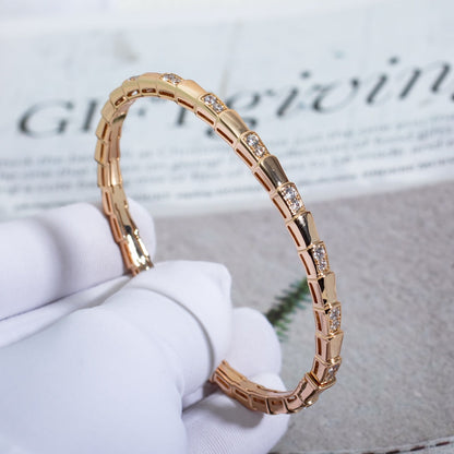[Raffine]SERPENTI SMALL BRACELET PINK GOLD DIAMOND