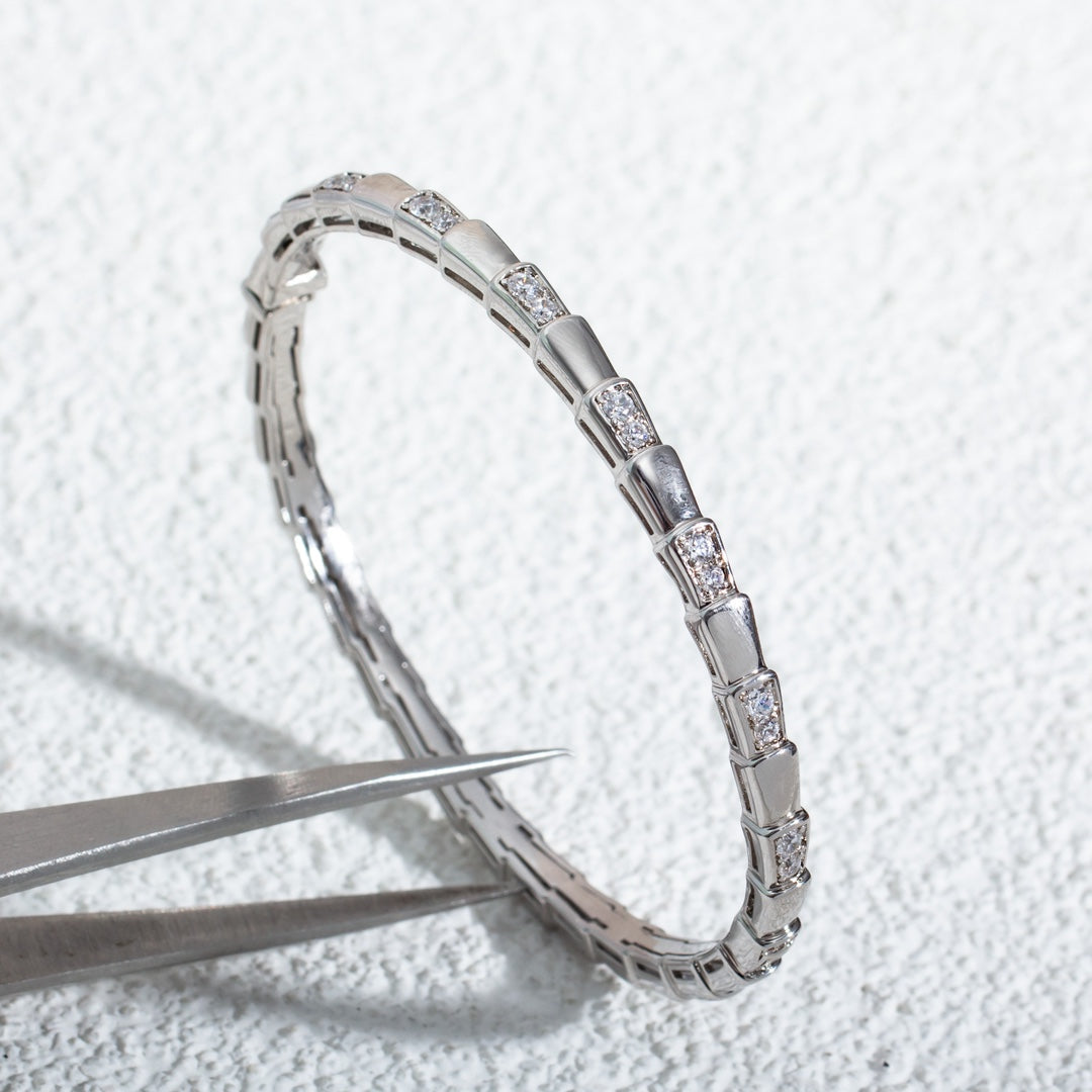 [Raffine]SERPENTI BRACELET SILVER DIAMOND